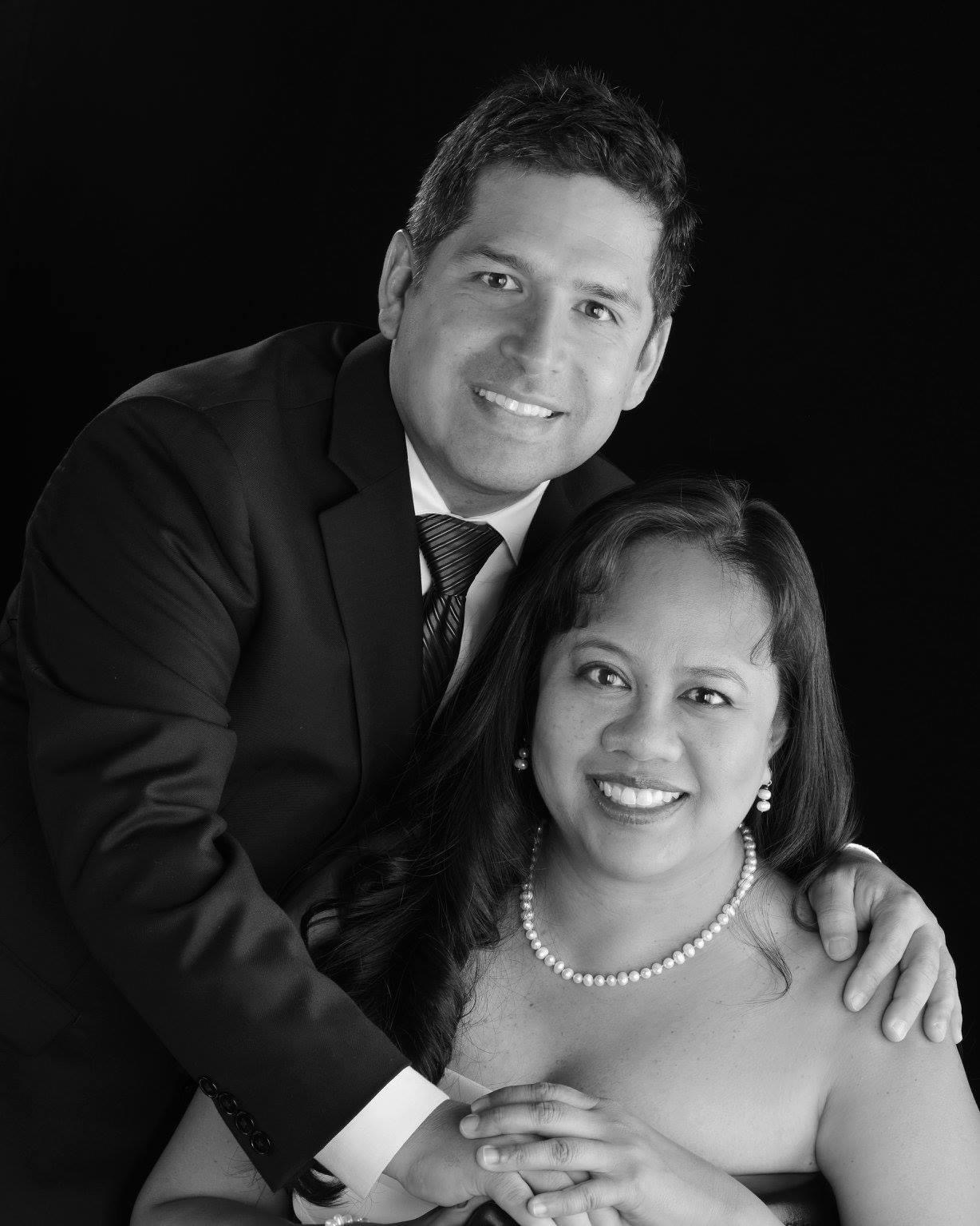 Dr. Eduardo Castro and Dr. Carmen Hipona - Professional Portrait